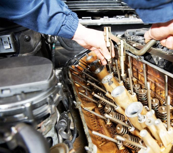 4WD Engine Undergoing Repairs — Goodyear Auto Care In Toowoomba, QLD